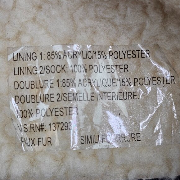 Clarks Muckers Vale Boots Suede Leather Fleece Size 10 - Picture 7 of 9